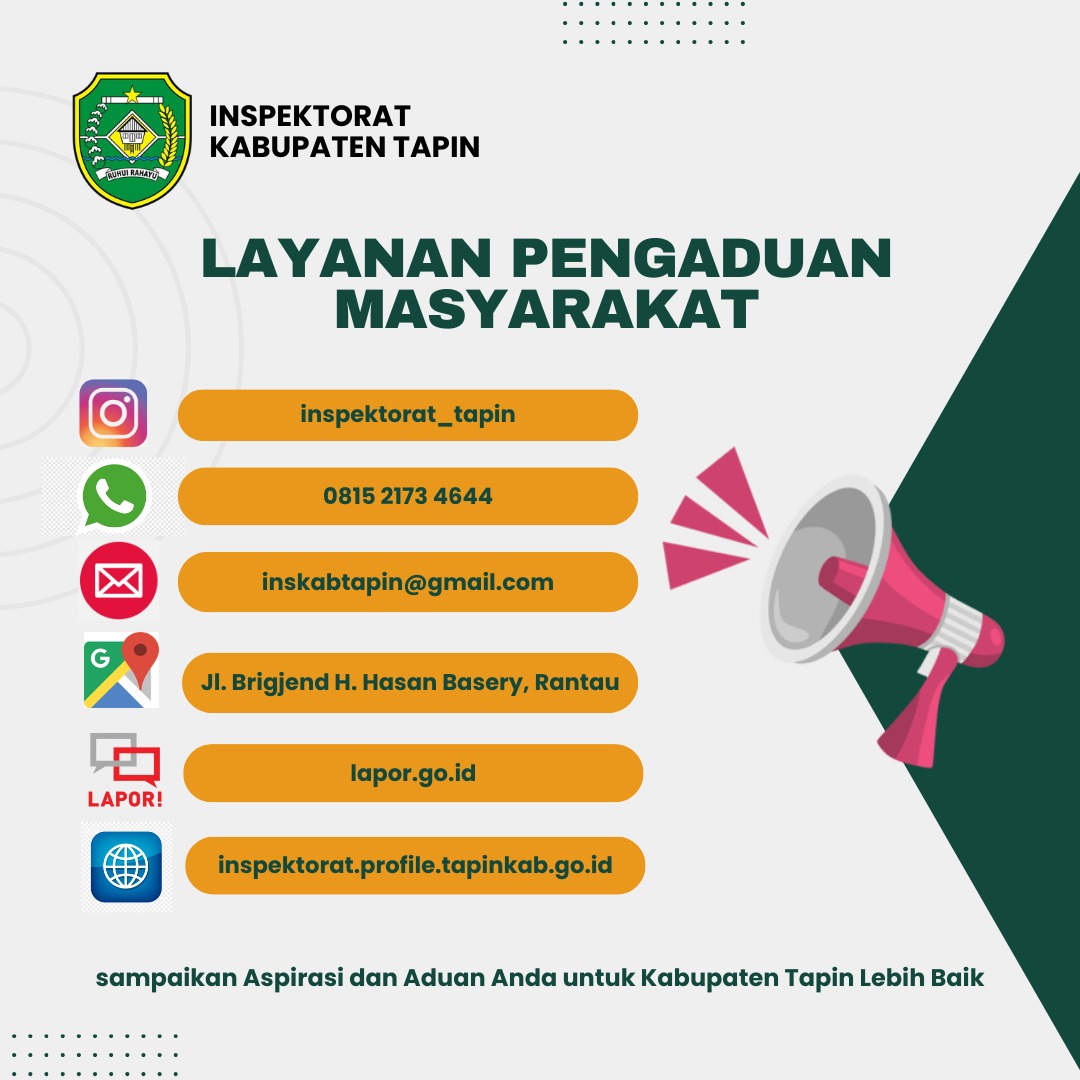 Layanan Pengaduan Masyarakat